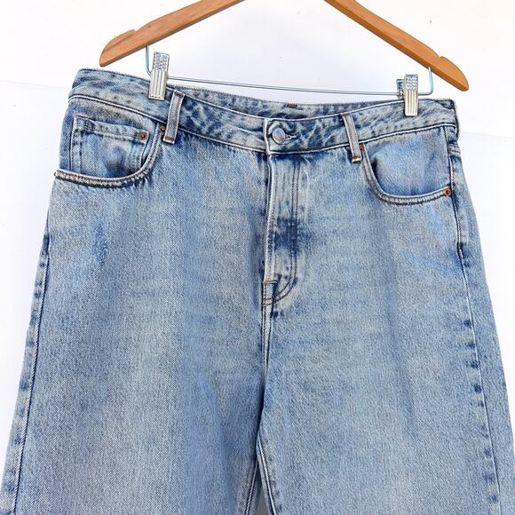 Bellerose Women’s Pony Straight Leg High Rise It Blue Jeans Pants Size 31 - Picture 5 of 10